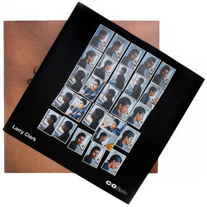 Image of the two outside pocket images from Larry Clark's C/O Berlin publication.