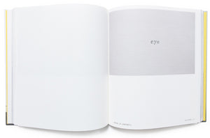 Interior shot from Tom Friedman's 2012 solo exhibition at Luhring Augustine, with detail of "(Portrait)" on right page.