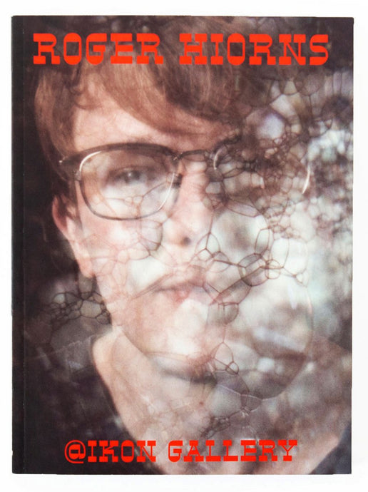 Image of the cover of Roger Hiorns' catalog from his archive work at Ikon Gallery.
