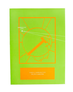 Image of green poster from Martin Kippenberger's "Bermuda Triangle" set.