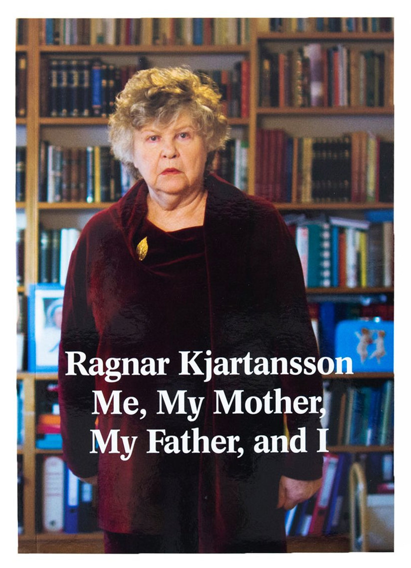 Cover of the exhibition catalogue for Ragnar Kjartasson's 
