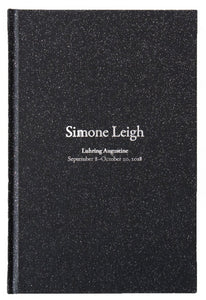 Image of the cover of Simone Leigh's catalog from her solo exhibition in 2018. 
