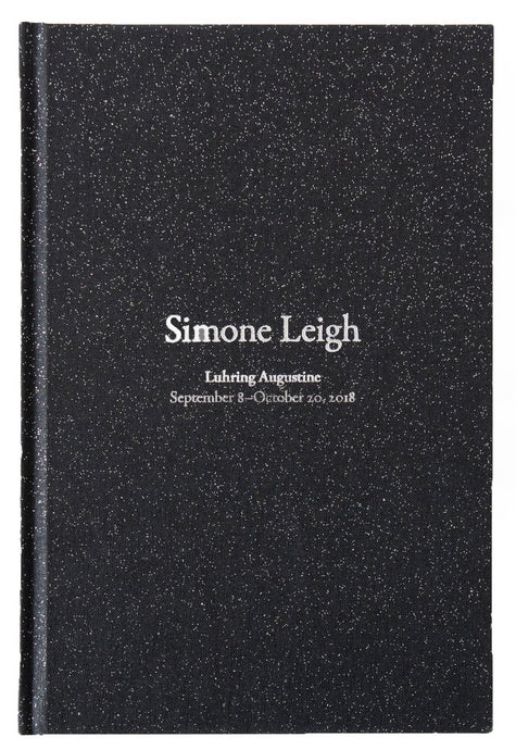 Image of the cover of Simone Leigh's catalog from her solo exhibition in 2018. 
