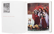 Load image into Gallery viewer, Image of interior of Yasumasa Morimura&#39;s &quot;Los Nuevos Caprichos&quot;, with the image by Morimura &quot;Gentlemen, Your Turn is Over&quot; on the right page and a small image of the original Goya work on the left page.