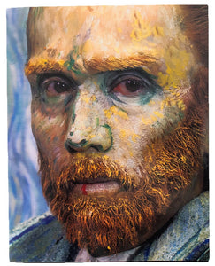 Cover of publication "The Self-Portraits of Yasumasa Morimura: My Art, My Story, My Art History" with image of the artist as Vincent Van Gogh.