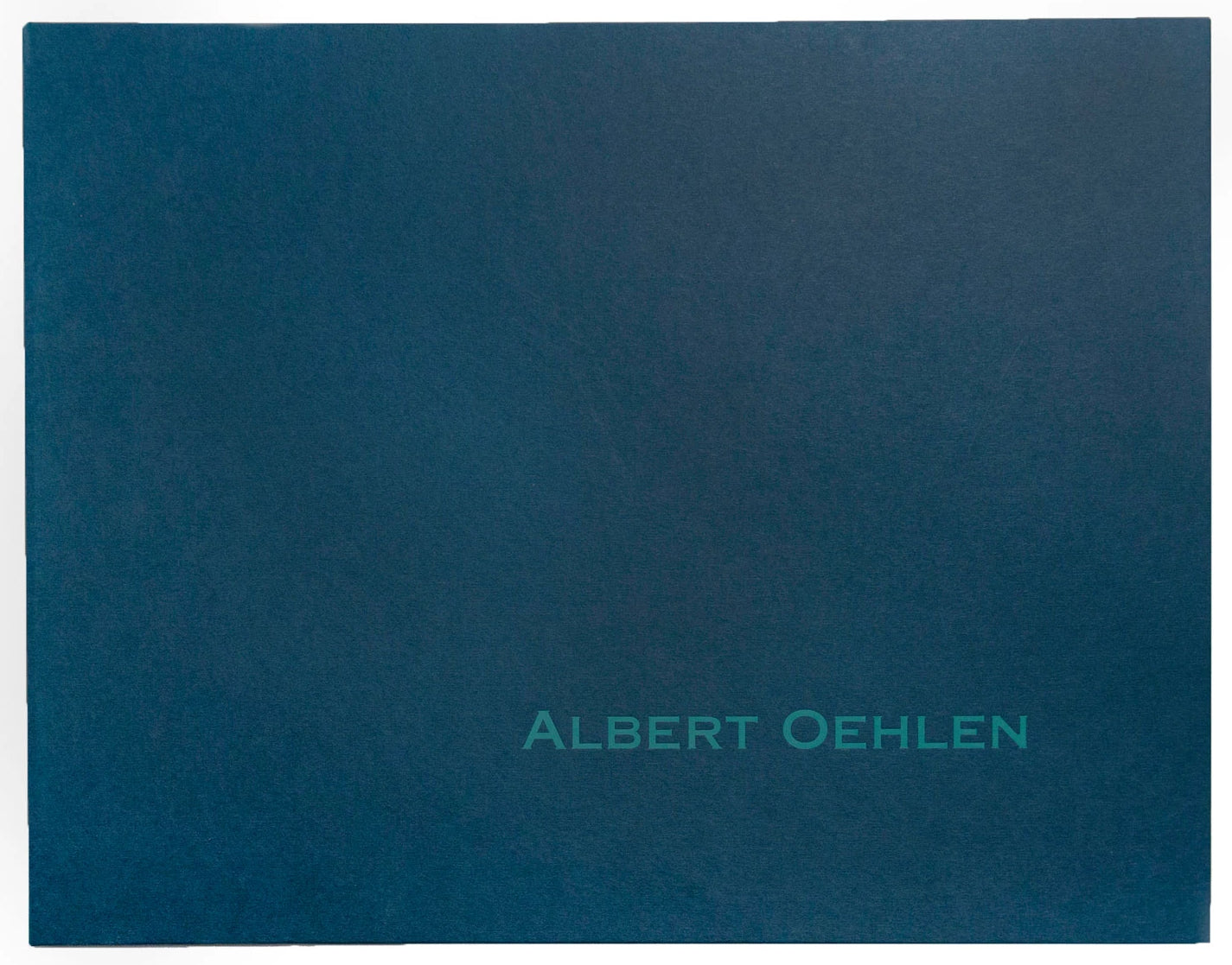 Cover of Albert Oehlen's exhibition catalog for 