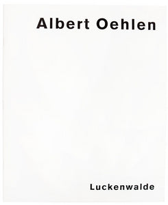 Image of the cover of Albert Oehlen's "Luckenwalde".