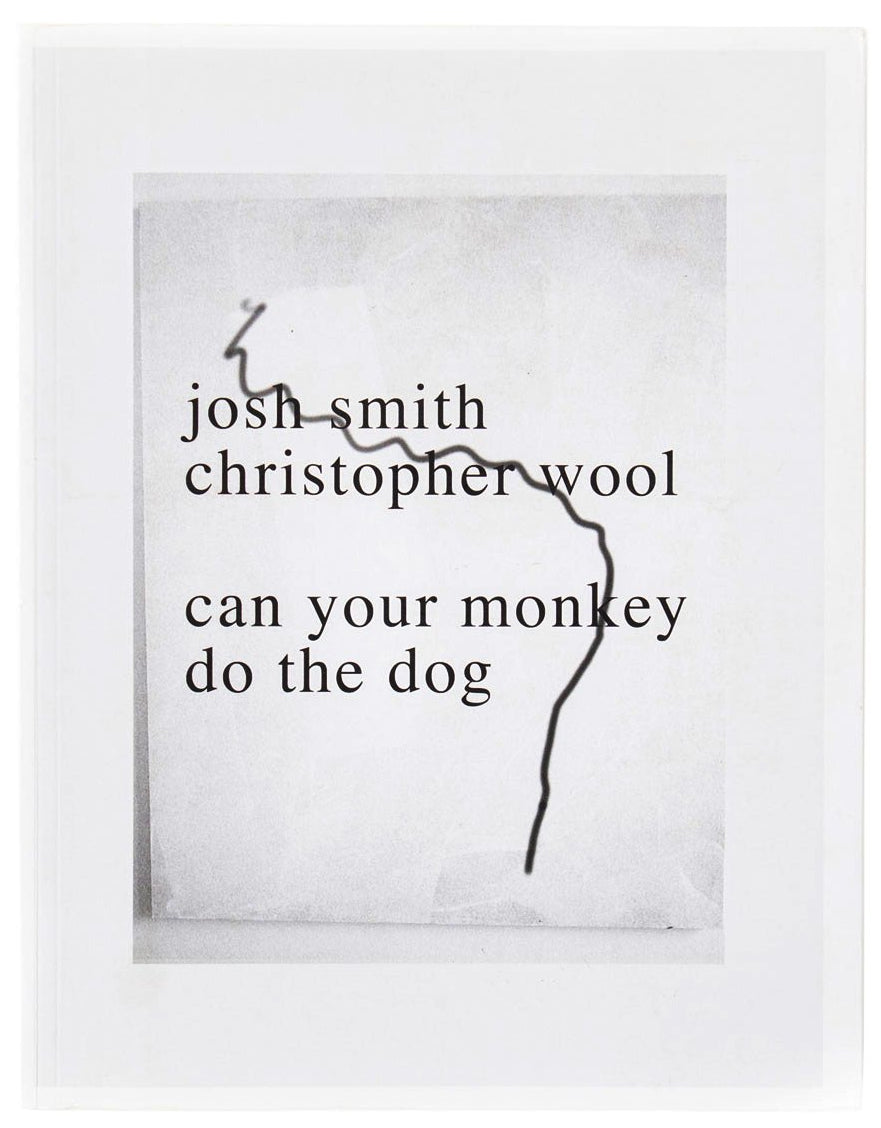 Image of the cover of Josh Smith and Christopher Wool's collaborative publication 