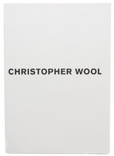 Load image into Gallery viewer, Image of the cover of the 2004 Luhring Augustine catalog, which says &quot;Christopher Wool&quot; on a plain white background.