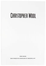 Load image into Gallery viewer, Cover of brochure from Christopher Wool&#39;s 1989 exhibition at the San Francisco Museum of Modern Art