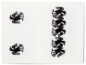 Interior view of Christopher Wool's book "Works on Paper" (1)