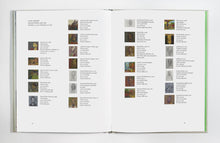 Load image into Gallery viewer, Image of the interior of the Luhring Augustine catalog &quot;Frank Auerbach: Selected Works, 1978-2016&quot;. List of the artworks with images.